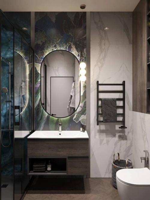 Яркий и насыщенный проект 1-комнатной квартиры 40, 1 кв. 06