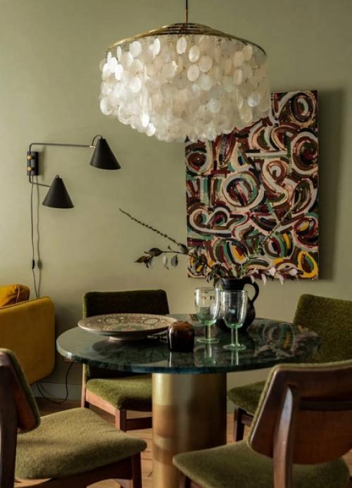 Немного этники, винтажа, картин любимых художников - современников и авторских дизайнерских предметов. 03