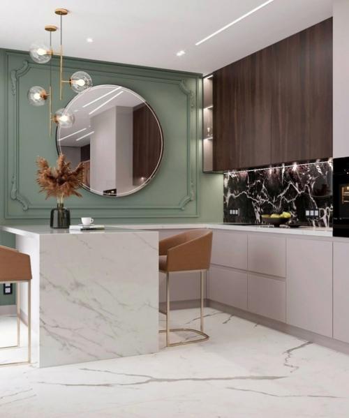 Стильный дизайн - проект, площадью - 80 кв. 04