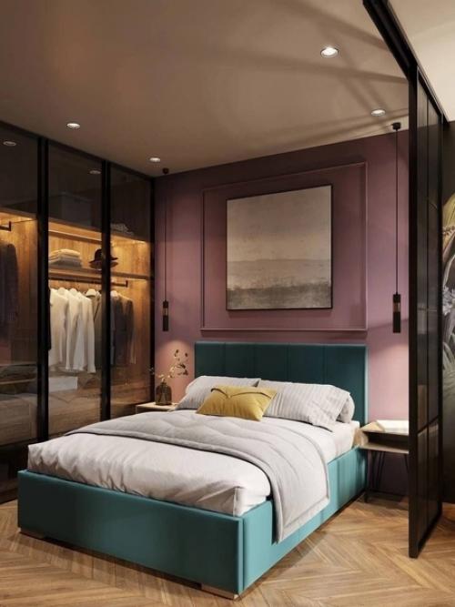 Яркий и насыщенный проект 1-комнатной квартиры 40, 1 кв. 04