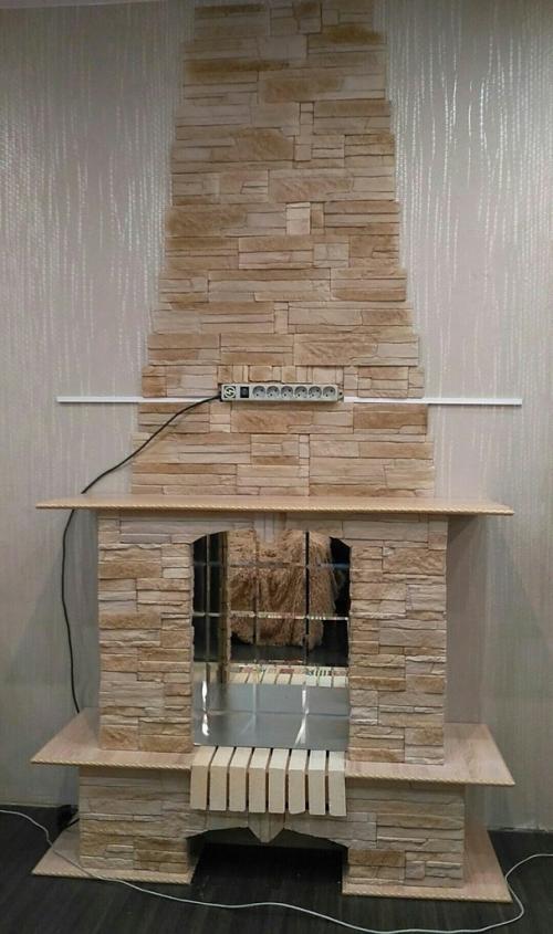 Декоративный камин своими руками. 05