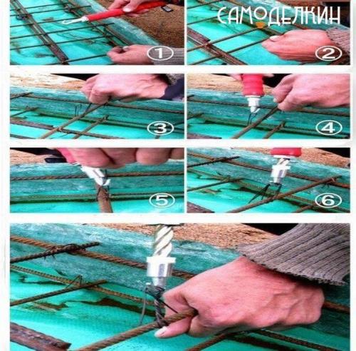 Как вязать арматуру. 04 Как вязать арматуру. 04