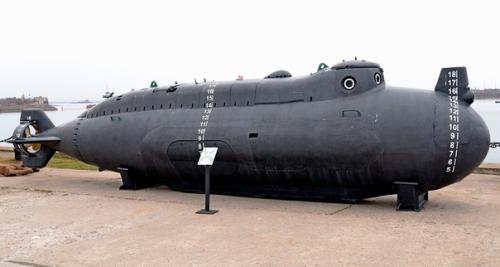 Музей батискафов в Кронштадте. 01