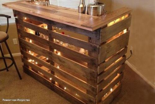 Подборка идей: мебель из паллет. 05