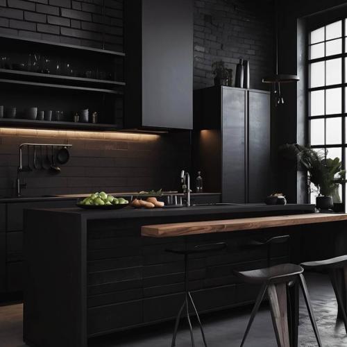 Шесть кухонь в стиле лофт, которые могут вдохновить вас. 03