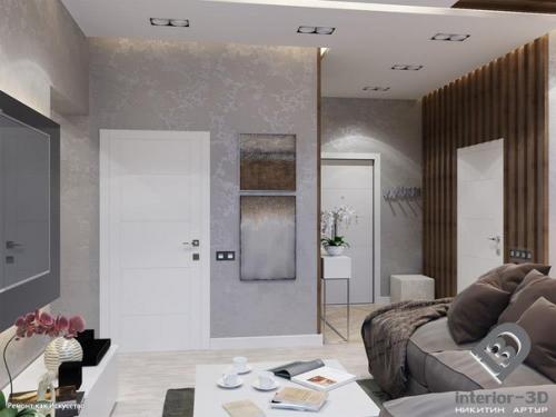 Проект квартиры в ЖК Юнион Парк г. Москва. 03