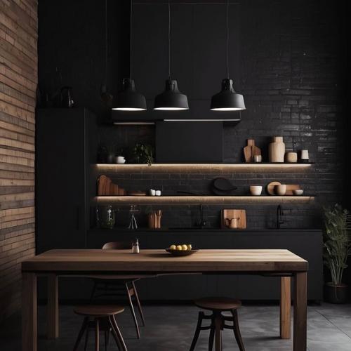 Шесть кухонь в стиле лофт, которые могут вдохновить вас. 02