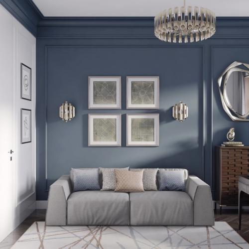 Кабинет - гостевая в квартире. 03