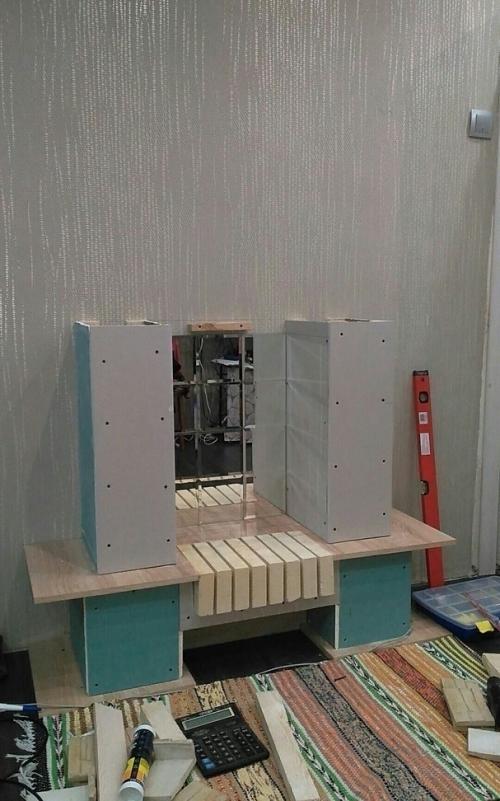 Декоративный камин своими руками. 02