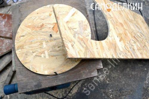 Органайзер для электрического кабеля в виде катушки. 04