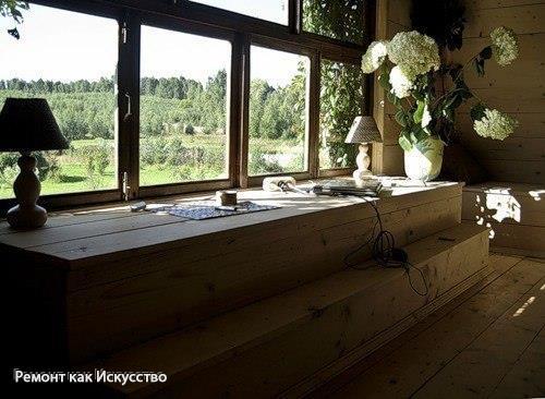 Использование подоконника.  В каждом доме или квартире обязательно есть окна и, как следствие этому, подоконники. 06