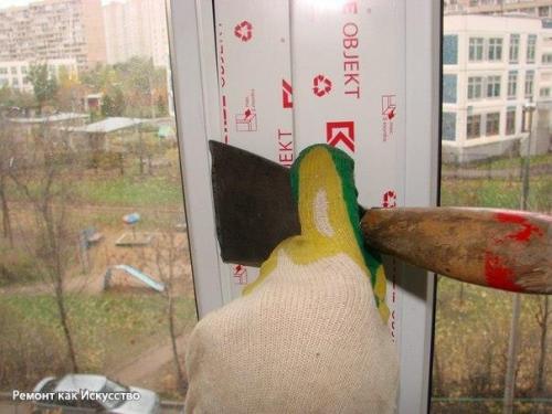 Ремонт пвх окон своими руками. 07