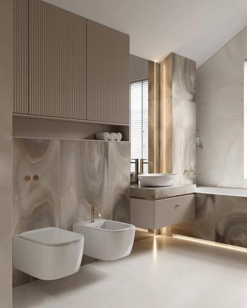 В свое время пандемия наглядно показала, что полноценный уход за собой и сеансы расслабления вполне можно устроить в собственной ванной. 09