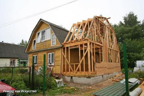 Каркасная пристройка к вашему дому. 07 Каркасная пристройка к вашему дому. 07