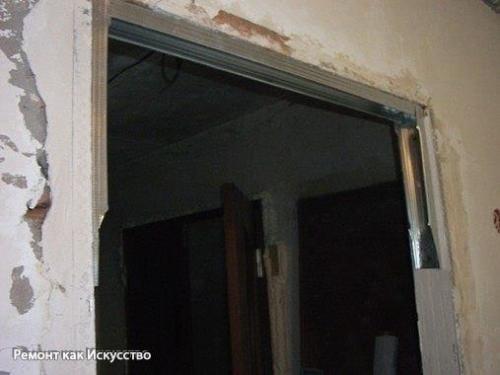 Межкомнатная арка из гипсокартона своими руками. 02