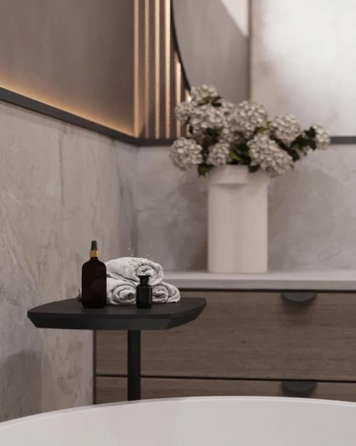 Мастер - ванная в загородном доме, республика Алтай. 05