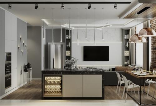 Дизайн квартиры для клиента из москвы. 05