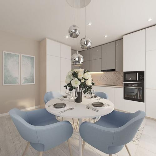 Красота какая.  На такой площади и столько много света. 01