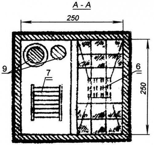 Холодильник под землей. 02