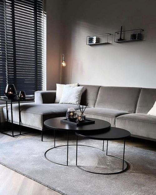 Вот такие интерьеры загородных домов я просто обожаю. 09