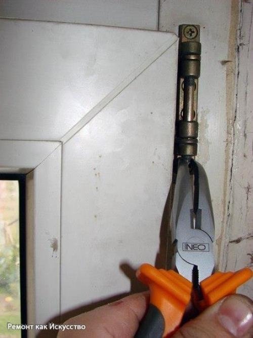 Ремонт пвх окон своими руками. 03