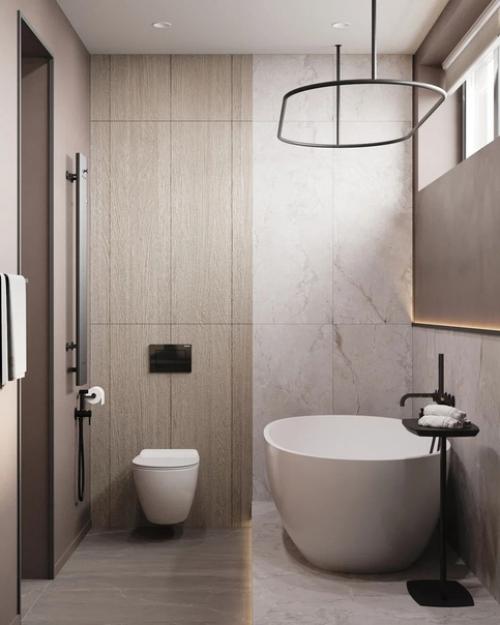 Мастер - ванная в загородном доме, республика Алтай. 02