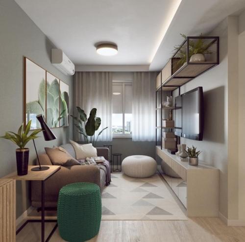 Подборка интерьеров, небольших, но очень уютных помещений. 04