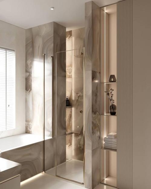 В свое время пандемия наглядно показала, что полноценный уход за собой и сеансы расслабления вполне можно устроить в собственной ванной. 05