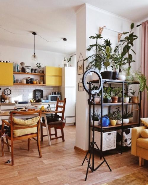 Перекрасила советскую кухню. 06