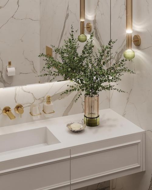 Ванная комната, наполненная естественным светом. 02