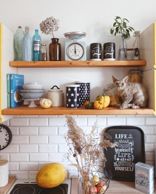 Перекрасила советскую кухню. 02