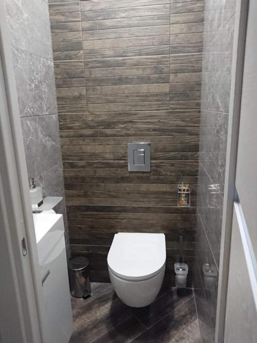 Свежий ремонт санузла в нашей новой кв. 06