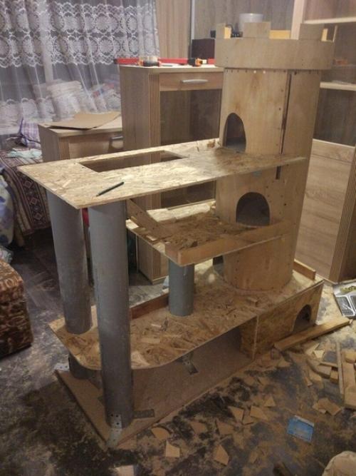 Для нашего хвостатого мурлыки - своими руками. 04