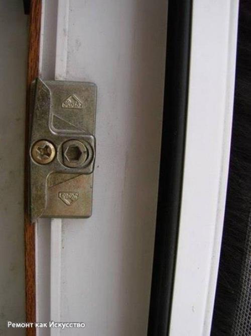 Ремонт пвх окон своими руками. 08