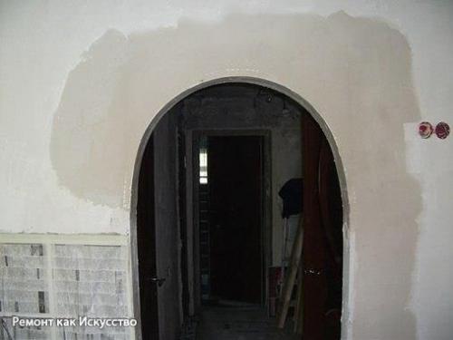 Межкомнатная арка из гипсокартона своими руками. 06