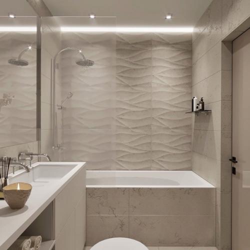 Ванная комната и санузел из проекта двухкомнатной. 04