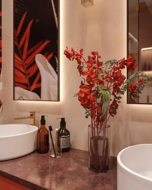 Невероятно стильный дизайн - проект совмещенного санузла. 05