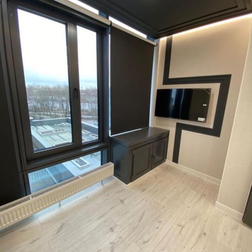 2-х комнатная квартира студия в современном стиле. 02