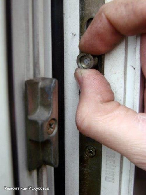 Ремонт пвх окон своими руками. 06