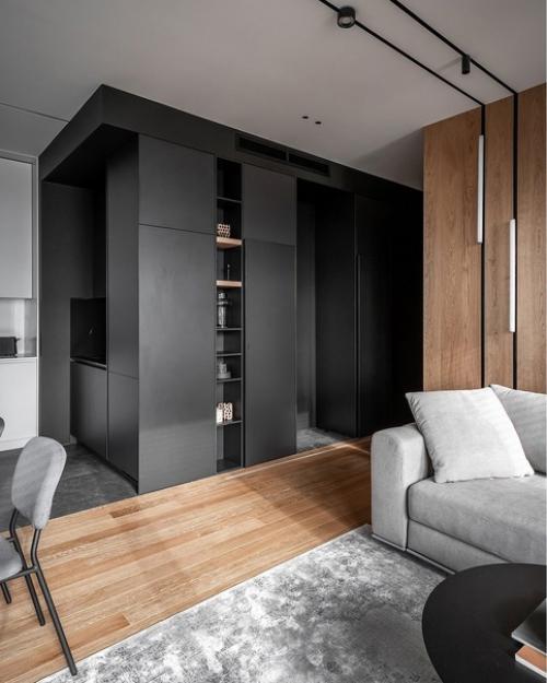 Стильный дизайн квартиры площадью 56 кв. 02