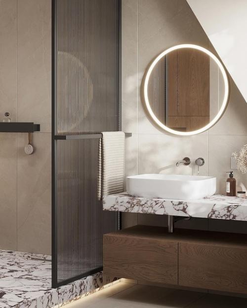 Светлый современный интерьер квартиры в природных тонах. 05