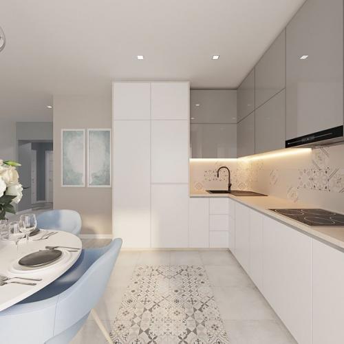 Красота какая.  На такой площади и столько много света. 02