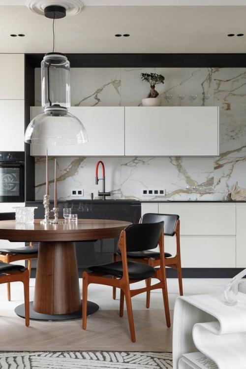 Квартира в светлых тонах, площадью - 82 кв. 02