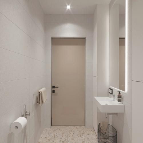 Ванная комната и санузел из проекта двухкомнатной. 09