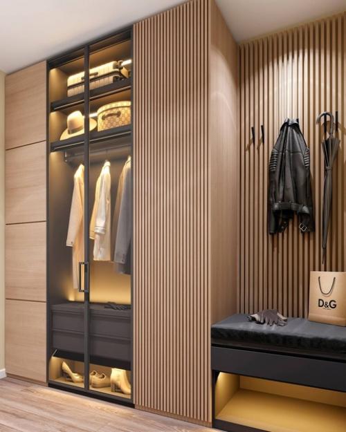 Проекты прихожих для современной квартиры. 03