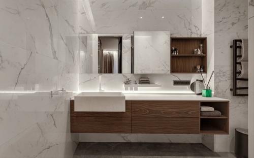 Такой дизайн интерьера - отличное решение для тех, кто хочет создать пространство, которое будет казаться более просторным и светлым. 04