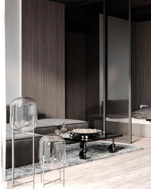 Идеальный пример интерьера и эргономики для небольшой однушки. 01