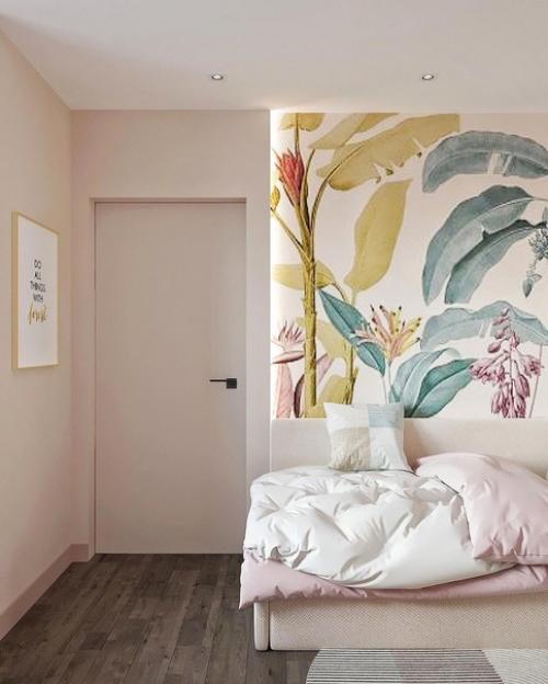 Небольшая, но сочная и продуманная детская комната с яркими акцентами. 03