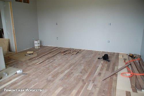 Как положить паркетную доску. 03 Как положить паркетную доску. 03