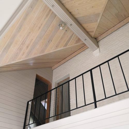 Строительство и отделка дома на стадии завершения. 05